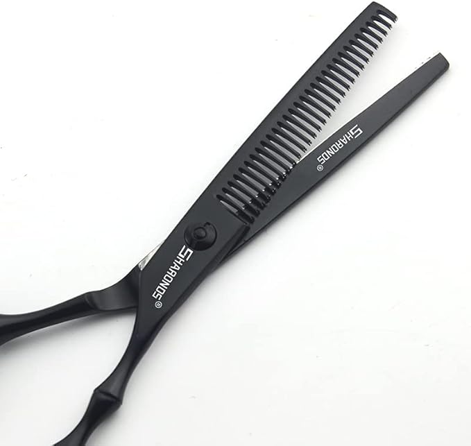 6/7 Inch Hairdressing Scissors Set Barber Shop Hair Scissors Styling Tools (6 inch-2pc-B)