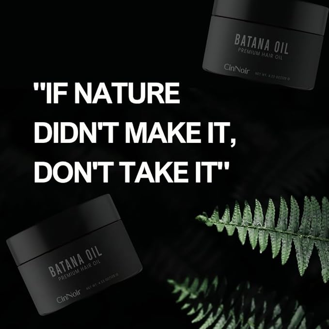 Dr Sebi Batana Oil for Hair Growth - 100% Raw Batana Oil, Organic & Natural, Cold-Pressed Sourced from Honduras, For Thicker & Stronger Hair, 4.23 oz for Men and Women