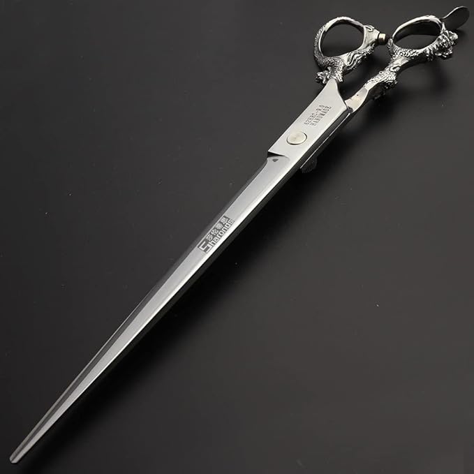 Purple Professional Hairdressing Scissors Hairdresser Hairstylist Cutting Hair & Thinning Hairdressing Scissor (9 inch flat)