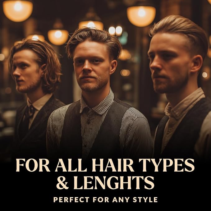 Sea Salt Spray for Men - Salt Water Texture & Volume Spray for Men’s Beach Waves & Curls with Heat Protection 200 ml - Made in Germany (6.76 Fl Oz, Light Hold (Pack of 1))