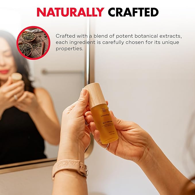 Mito Red Light RLT+ Hair Mist: Red Light Therapy Spray for Hair - Red Light Hair Therapy Mist - Boosts Hair Health with Natural Ingredients - All Hair Types - 1.7 fl oz