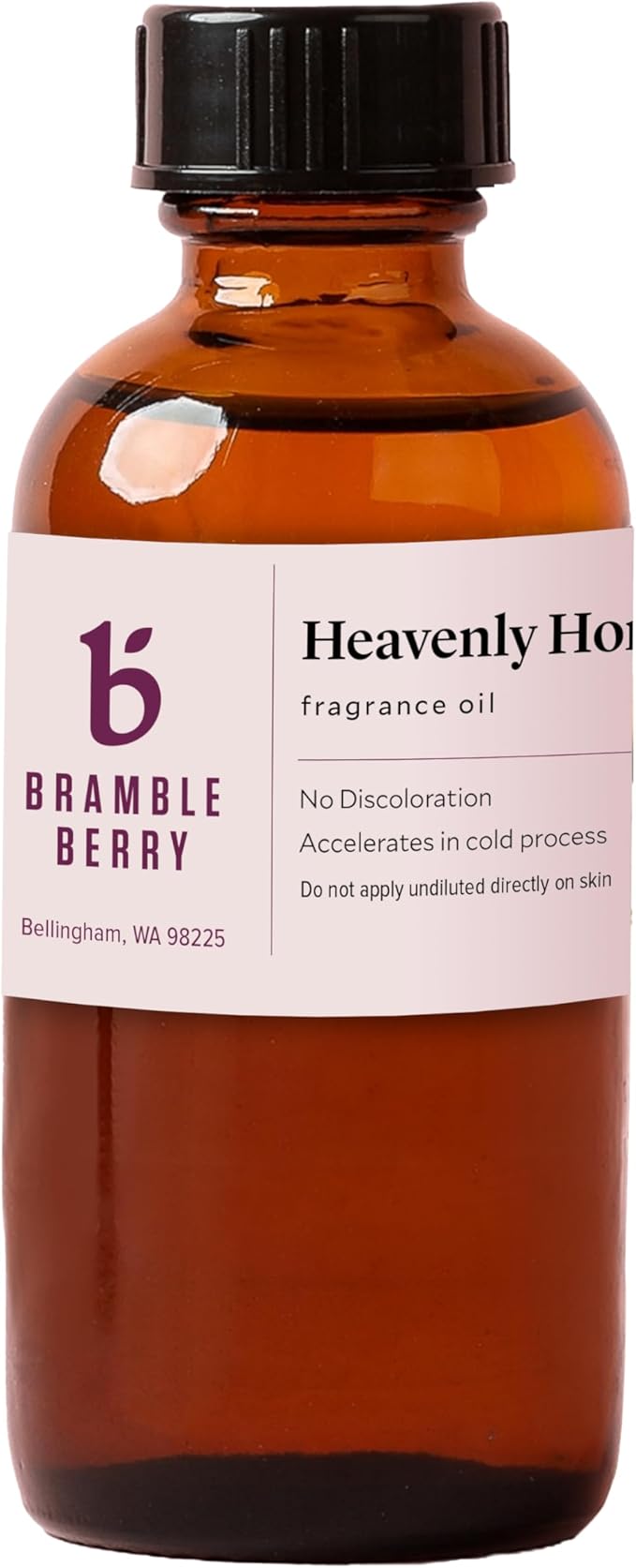 Bramble Berry Heavenly Honeysuckle Fragrance Oil 2 oz | Sweet Floral Perfume Scent for Soap, Candles, Scrubs, Bath Salts & Lotion | Skin Safe, Vegan, Paraben & Phthalate Free