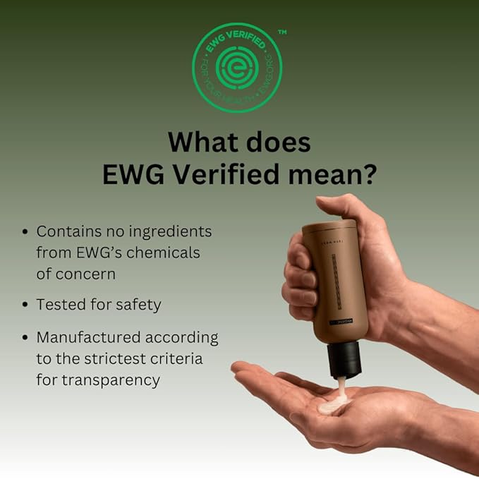 HygieneLab Men's Hair Gel - EWG Verified, Strong Hold, Matte Finish, Weightless Texture, Sandalwood Scent, Non-Toxic Clean Formula, Suitable for All Hair Types