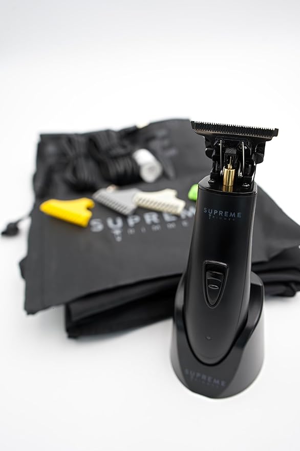 Supreme Trimmer Professional T Shaper ST5206 – Cordless Hair & Beard Liner for Men | Zero-Gap Precision Edger Clippers | Quiet, Lightweight, Long Battery Life | Barber & Home Use