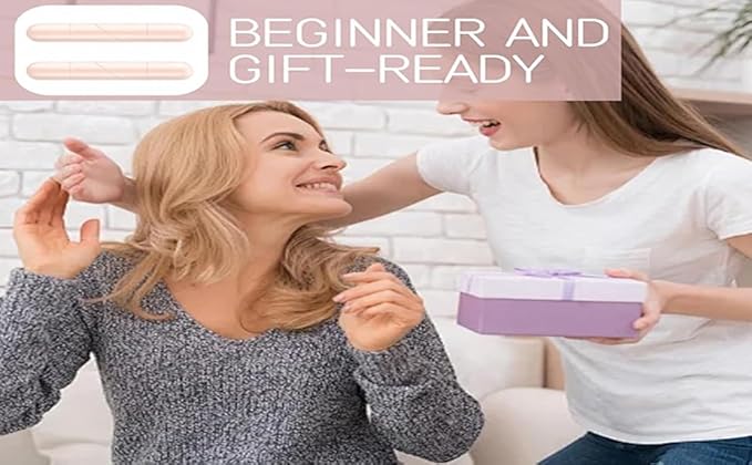 Two-piece Rotary Eyeliner Stamp Set - Quick Shaping Tool, Marks Left and Right Eyes, Smudge-Proof and Long-Lasting, Suitable for Beginners and Makeup Artists (Black & Brown& Gift box)