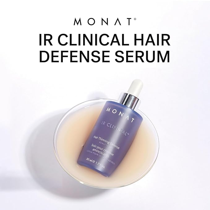 MONAT IR Clinical™ Hair Thinning Defense Scalp Serum – Nourishes Scalp, Reduces Breakage, Boosts Hair Density, and Supports Thicker, Fuller-Looking Hair with a Lightweight, Non-Greasy Formula