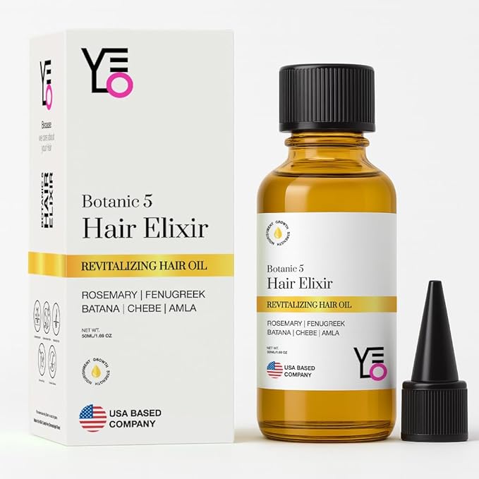 Velo Botanic5 Revitalizing Hair Oil | Hydrates & Smooths Frizz, Concentrated High Shine with Wild Camellia | Nourishes & Strengthens, Restores Moisture | Silky Oil for All Hair Types