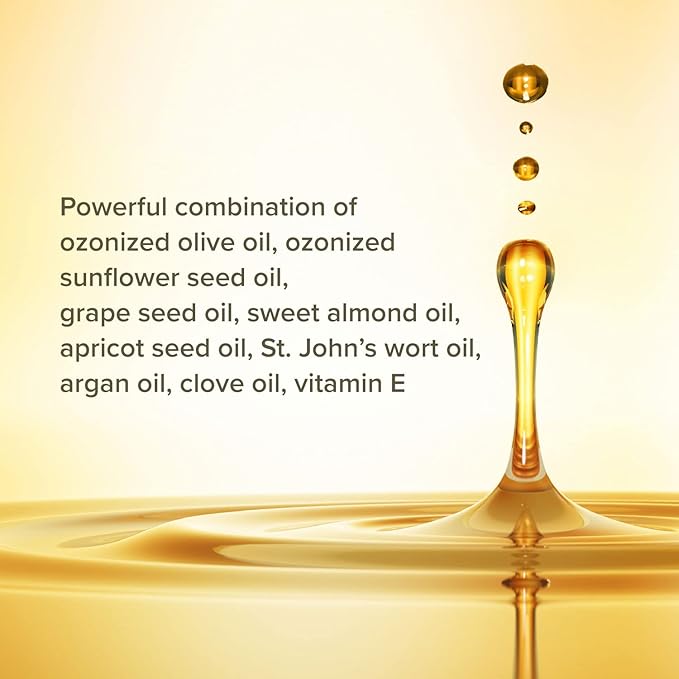 The Mossi London Ozonized Oil Serum Complex Intensive Scalp Repair Oil for Post Hair Transplant | Ozonated Olive Oil 50% 30ML