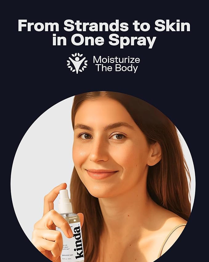 PB ParfumsBelcam KINDA I’m Warm & Sweet Hair & Body Mist – Our Version of Baccarat Rouge 540 – Woody Gourmand Floral Scent with Jasmine, Saffron, Cedarwood & Amber, Long-Lasting Mist, 8.6 fl.oz