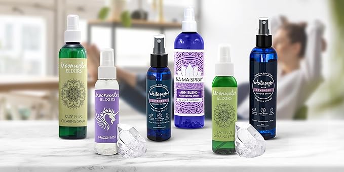 Lavender, Vanilla & Chamomile Aromatherapy Spray - Lavender Spray for Rest, Room Mist Spray for Aura Cleansing, Spiritual Protection & Tranquility for Positive Energy & Spiritual Gift to Calm & Relax