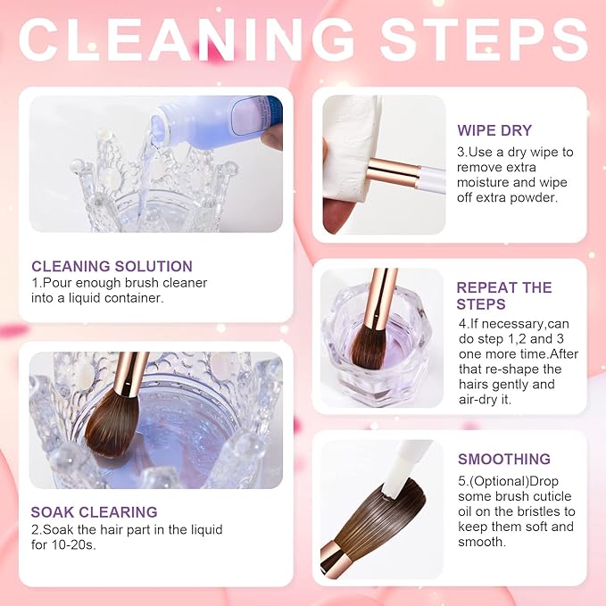 Acrylic Nail Brush Size 10,KEMEISI 100% Pure Kolinsky Nail Art Brushes Sturdy Handle Oval Shaped Acrylic Powder Nail Design Tools for Professional Manicure DIY Home Salon (White)