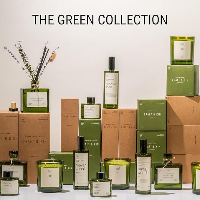 Craft & Kin Lavender Room Spray for Bedding, 6.76 oz, Pillow Spray, Long-Lasting Room Freshener, Soothing Aroma Mist for Home & Washroom