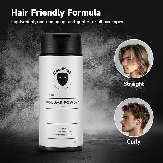 3 Pack Volume Hair Powder, Texture Powder for Men