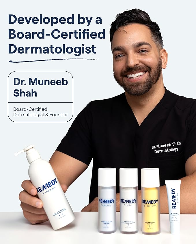 Remedy for Rich Moisture - Barrier Repairing Rich Cream Moisturizer for Normal to Dry Skin - Quadruple Ceramide Complex, Peptides, Squalane, Glycerin- By Dermatologist Dr. Shah, 1.7 fl. oz