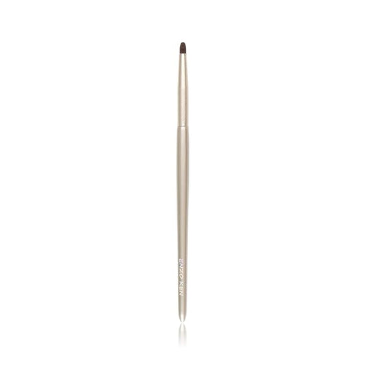 Natural Pony Hair Eye Shadow Brush, ENZO KEN Small Detail Eyeshadow Brush, Detailing Eye Shadow Brush, Mini Eye Smudge Brush, Corner Eyeshadow Brush, Eye Brushes, Eyeshadow Blending Brush. Gold, E204S