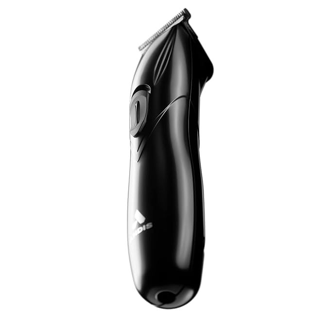 Andis 33785 Slimline Pro Corded/Cordless Hair & Beard Trimmer, T-Blade Zero Gapped with Lithium-Ion Battery, Ear & Body Grooming – Black