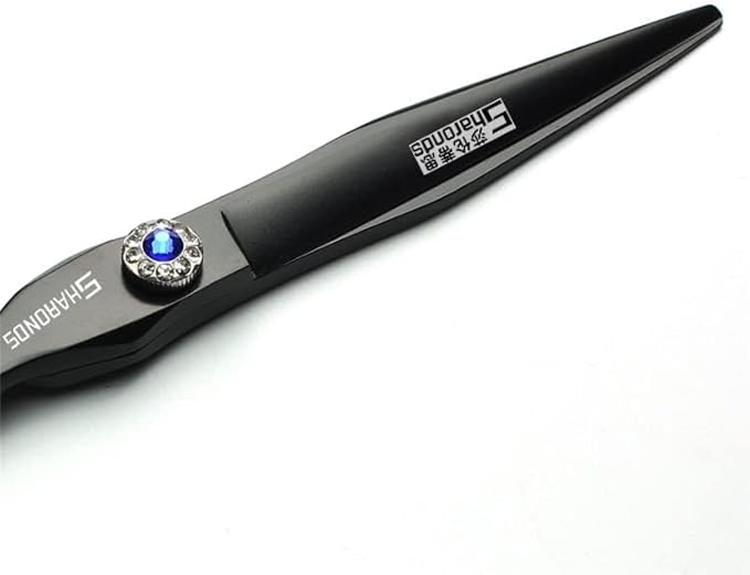 Hairdresser Professional 6-7-8-9 Inch High-End JP440c Hairdresser Scissors Suit Hairstyle Hairstyle Tools Hair Scissors Set (Scissors Set) (6-Inch 3PC-C)