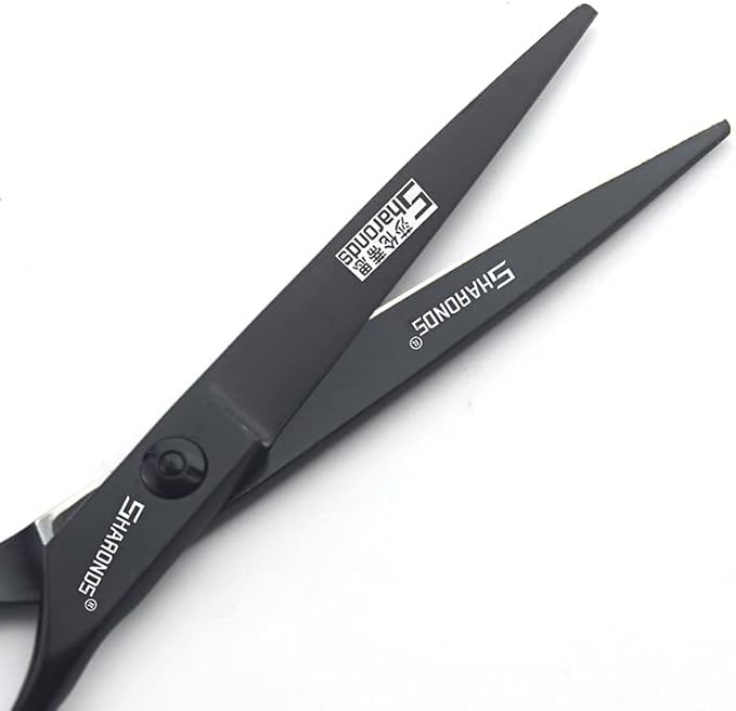 6/7 Inch Hairdressing Scissors Set Barber Shop Hair Scissors Styling Tools (6 inch-2pc-B)
