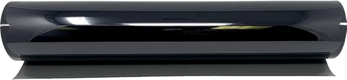 RockRose 20% Premium Carbon Car Window Tint Film 40 in x 100FT 2PLY Charcoal Privacy Film UV, Heat Blocking Tint for Car or Home Adhesive Film Easy Shrink, Plotter Friendly Pro Grade