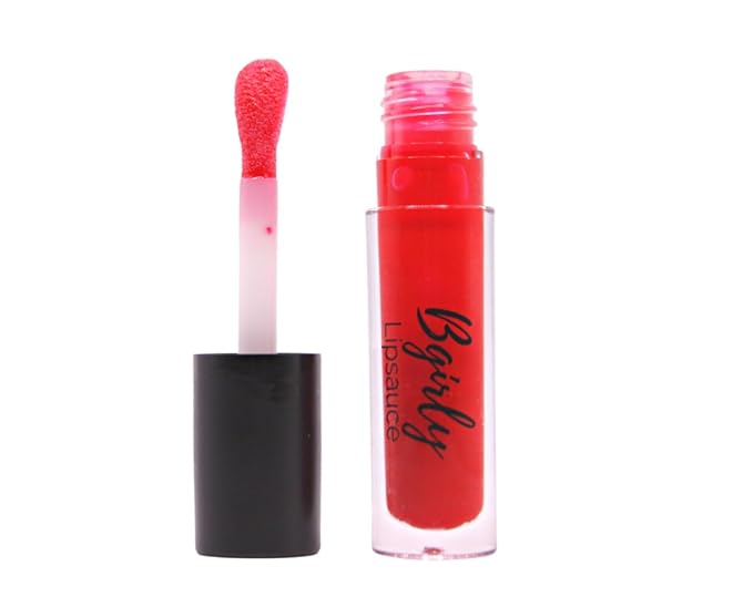 | Handmade, Vegan, Moisturizing Lip Gloss, Non-Sticky Lip Gloss (Scarlet)