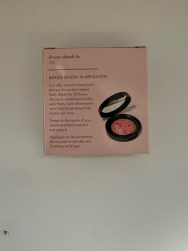 LAURA GELLER NEW YORK Baked Blush-n-Brighten Marbleized Blush for Cheeks - Tropic Hues - Satin Finish - Buildable Color