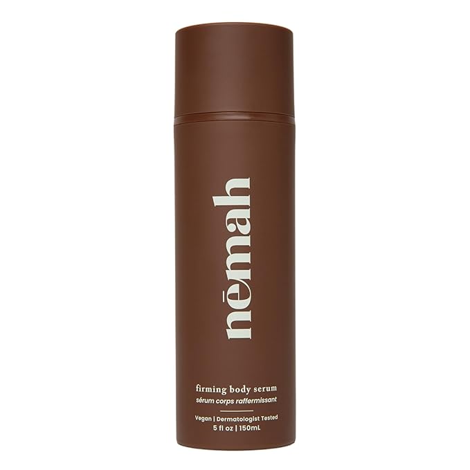 Nemah - Firming Body Serum - Hydrates, Sculpts, and Tightens with Oat Extract, Ashwagandha, and Coconut Extract - Lightweight & Fast-Absorbing, Vegan & Cruelty Free - 5 oz.