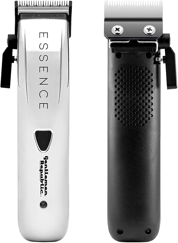 Gentlemen Republic Essence Professional Hair Clipper for Men, Hair Cutting with 120 Minutes Runtime, Cordless with Magnetic Linear Motor - Perfect for Hair Clipping & Trimming