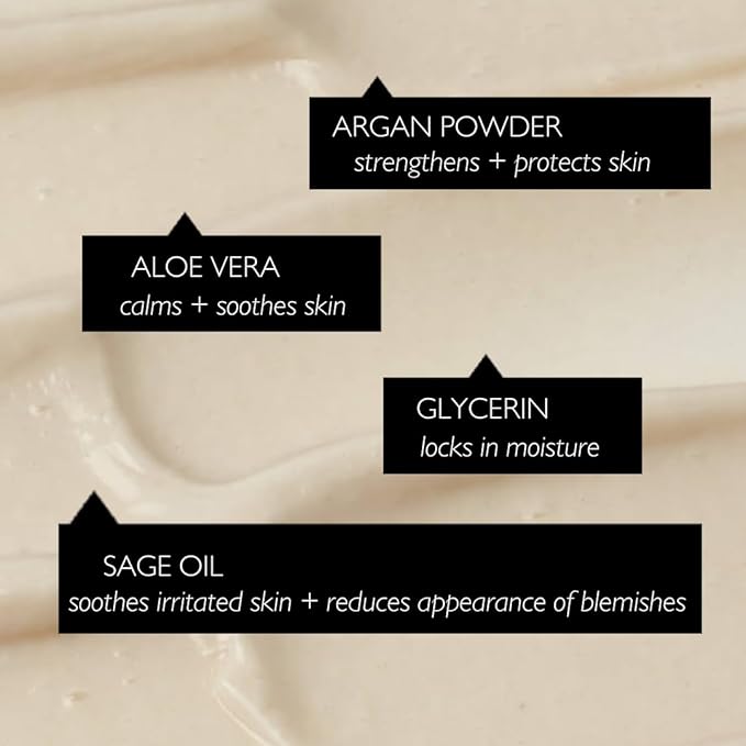 UPCIRCLE Face Moisturiser with Argan Powder 1.7oz - Nourishing Day Cream - Vitamin E, Aloe Vera, Glycerin, Shea + Coconut Butter - Natural, Vegan + Cruelty-Free