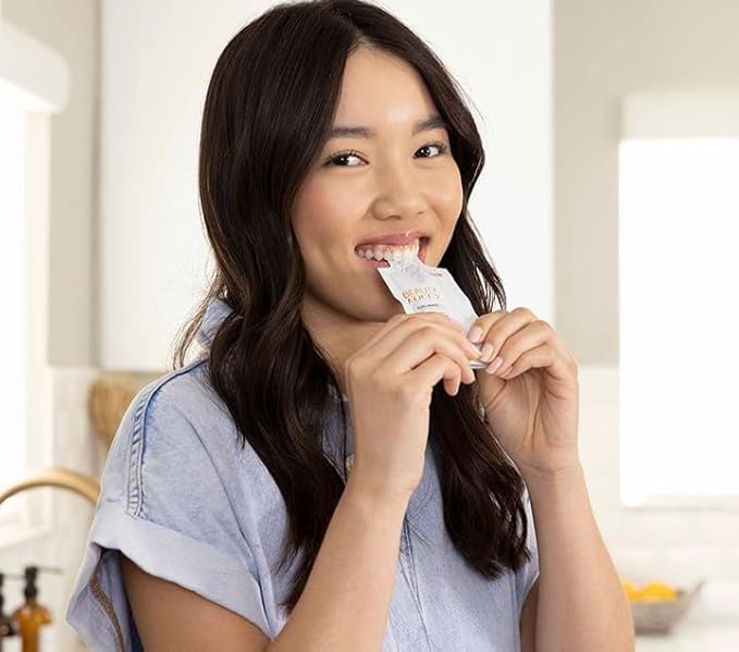 Beauty Focus Collagen Plus | Strawberry Flavor | Bioactive Collagen Peptides | Supports Skin Hydration & Elasticity | Convenient 30mL Pouches for Daily Use