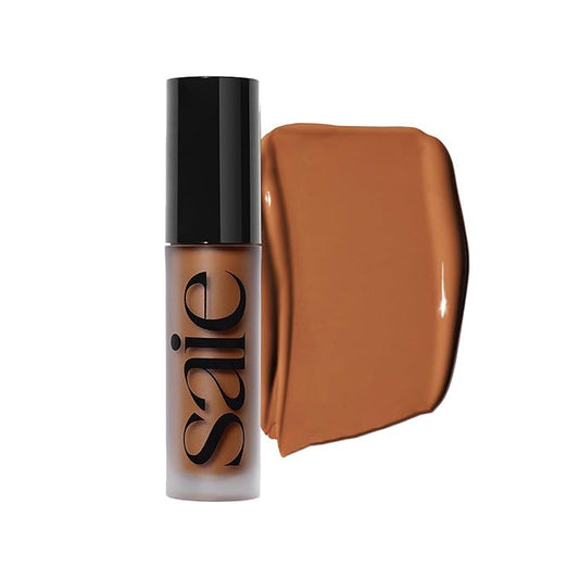 Saie Slip Tint Radiant Cream Concealer & All-Over Face Makeup - Concealer for Dark Circles, Redness & Blemishes - Lightweight Makeup Made with Hydrating Hyaluronic Acid - Shade 16 (0.17 oz)