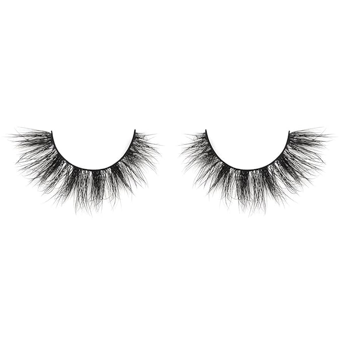 Lilly Lashes Rome 3D Mink Lashes, Mink Eyelashes, The Original Lilly Lash For Wispy & Natural Look, Reusable Eyelashes up to 25x, Fluffy Lashes, Strip Lashes, Lash Glue not Included