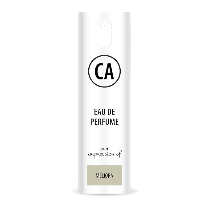CA Perfume Impression of Meliora for Women Eau De Parfum Floral Green Scent Long Lasting Perfumes for Women Travel Size TSA Ready for Day and Night Wear 0.33 Fl Oz 10ml
