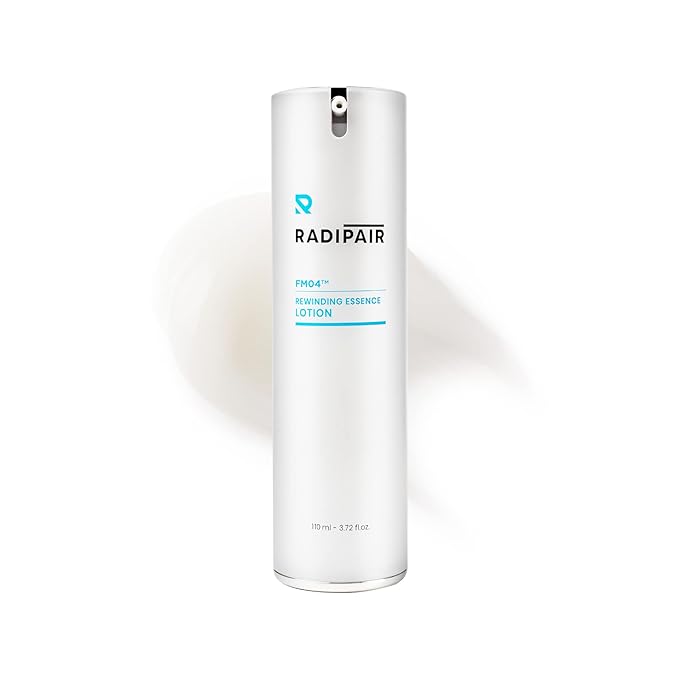 FM04 Rewinding Essence Lotion – Korean Anti-Aging Moisturizer for Firming & Tightening | 3.72 fl oz with Patented TFM