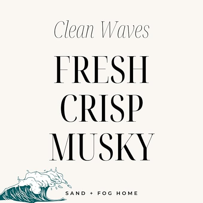 Sand + Fog Clean Waves room spray | 100 mL | Made with Essential Oils