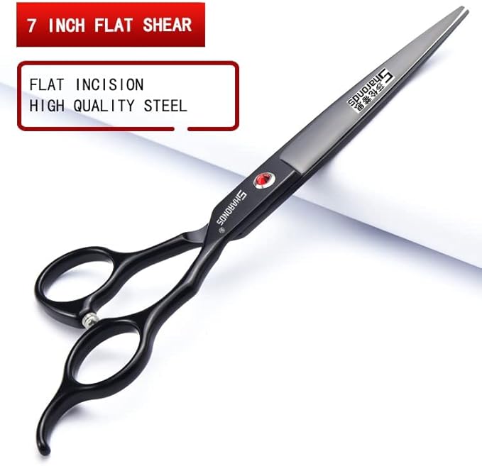 6/7 Inch Hairdressing Scissors Set Barber Shop Hair Scissors Styling Tools (7-inch 3pc)