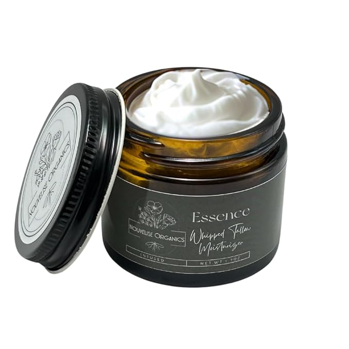 Essence - Whipped Tallow Moisturizer - Neroli (Sweet Orange) - 100% Natural Grass-Fed Tallow & Organic Jojoba. Chemical-Free. Face & Body for Dry, Sensitive & Eczema-Prone Skin. 1.7 oz