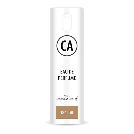 CA Perfume Impression of By Ailish for Women Eau De Parfum Amber Vanilla Scent Long Lasting Perfumes for Women Travel Size TSA Ready for Day and Night Wear 0.33 Fl Oz 10ml