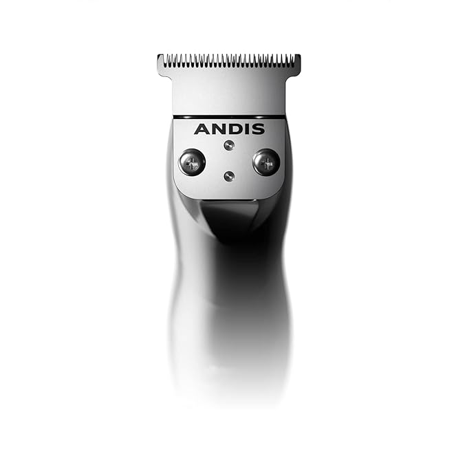 Andis 33785 Slimline Pro Corded/Cordless Hair & Beard Trimmer, T-Blade Zero Gapped with Lithium-Ion Battery, Ear & Body Grooming – Black