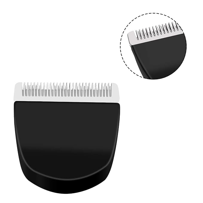 2PCS Black Professional Peanut Clippers/Trimmers Snap On Replacement Blades #2068-300-Fits Compatible with Peanut Hair Clipper