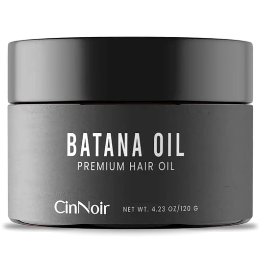 Dr Sebi Batana Oil for Hair Growth - 100% Raw Batana Oil, Organic & Natural, Cold-Pressed Sourced from Honduras, For Thicker & Stronger Hair, 4.23 oz for Men and Women