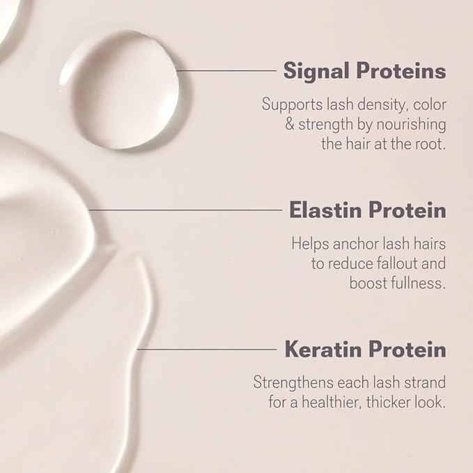 NULASTIN Follicle Fortifying Lash Serum - Clinically Tested Eyelash Enhancing Serum - Nourishes & Repairs to Promote Longer-Looking Lashes - Enriched with Hair-Strengthening Ingredients (0.1 Fl Oz)