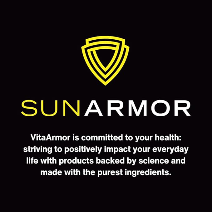 SunArmor, Dietary Supplement with Polypodium Fights The Signs of Photoaging, Use with Sunscreen, Dermatologist Developed, 60 Capsules