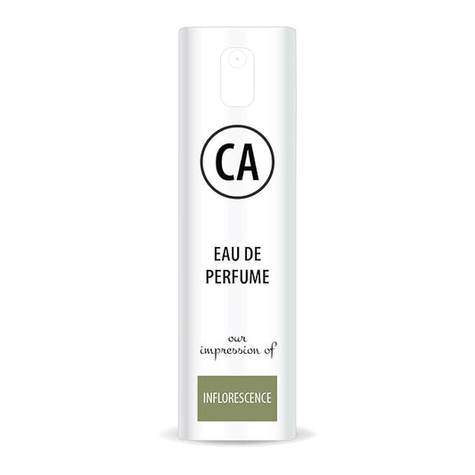 CA Perfume Impression of Inflorescence for Women Eau De Parfum Floral Scent Long Lasting Perfumes for Women Travel Size TSA Ready for Day and Night Wear 0.33 Fl Oz 10ml