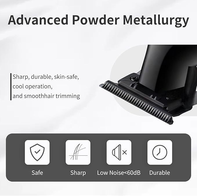 KEMEI 2299 Professional Hair Clippers for Men Professional - Cordless&Corded Barber Clippers for Hair Cutting & Grooming Rechargeable Beard Trimmer