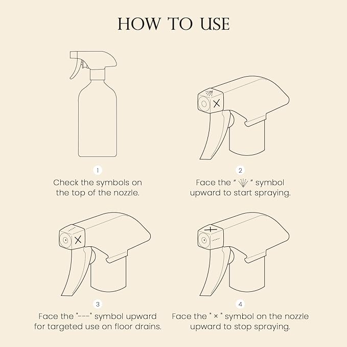 M&SENSE Air & Fabric & Pet Odor Eliminator Spray - 16.9oz Large Size Natural Safe Air Freshener Jasmine Scented Deodorizer for Home Eliminates Smoke Musty Smells, Calming Scent for Bedtime Relaxation