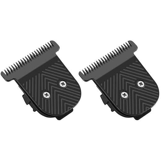 2Pack Premium Stainless Steel T-Blade, Compatible with MANSCAPED The Beard Hedger, for Precision Facial Hair Trimming.