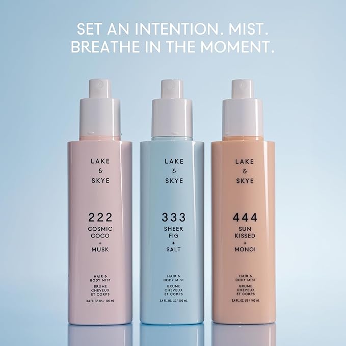 Lake & Skye 333 Sheer Fig + Salt Hair & Body Mist