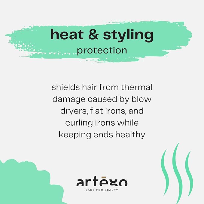 Artègo Good Society Free Shape Argan Supreme Serum (2.55 oz) – Hydrating Argan Hair Oil with Anti-Frizz, Heat Protectant for Soft, Shiny Hair