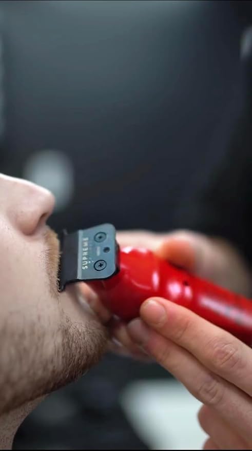 Supreme Trimmer Vader ST3778 – Professional Cordless Barber Liner | 210 Min Runtime, 7000 RPM Motor, Zero Gap DLC T-Blade, USB-C Fast Charging | Beard, Hair & Body