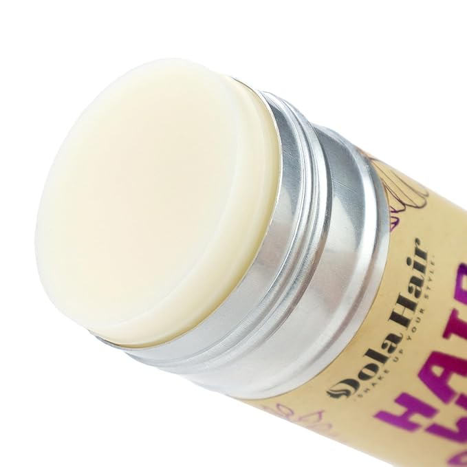 Dolahair Hair Wax Stick - Flyaway Control and Styling Pomade for Kids, Women, and Men - Accessorie Slick Back Hair Brush Kit Hair Bun Maker (Pack of 4)